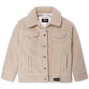 UGG Women's Frankie Sherpa Fleece Trucker Jacket